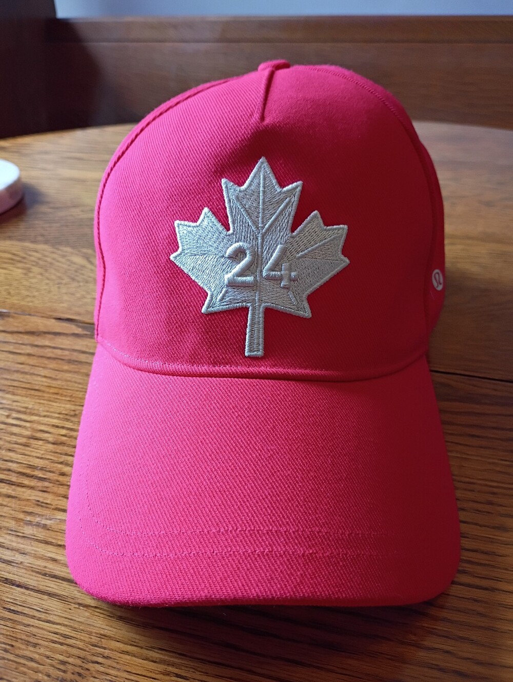 Lululemon Team Canada 2024 Olympic Ball Cap Hat Unisex Red White Size L/XL